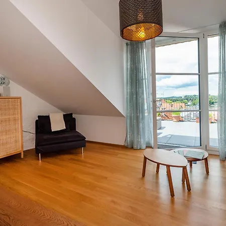 Spiegel - Penthouse Auszeit Apartament
